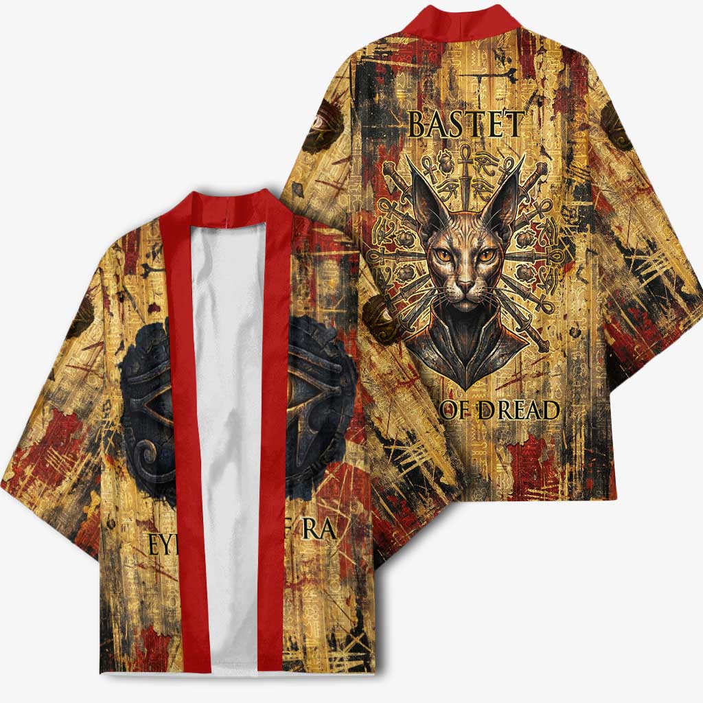 Bastet Egyptian Kimono Eye of Ra Cat Goddess Lady of Dread Ancient Power