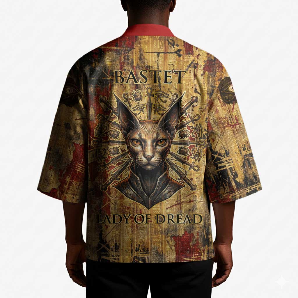 Bastet Egyptian Kimono Eye of Ra Cat Goddess Lady of Dread Ancient Power