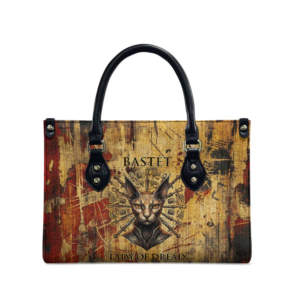 Bastet Egyptian Leather Bag Eye of Ra Cat Goddess Lady of Dread Ancient Power