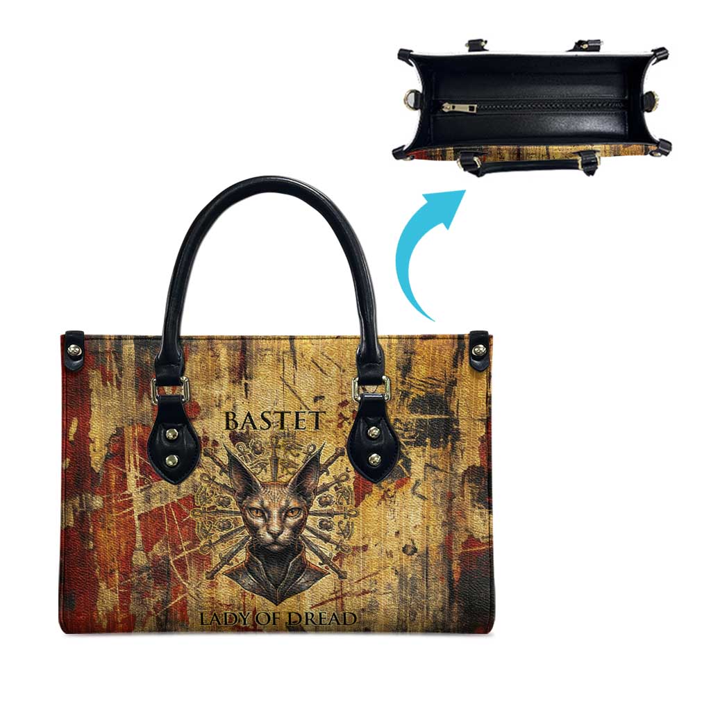 Bastet Egyptian Leather Bag Eye of Ra Cat Goddess Lady of Dread Ancient Power