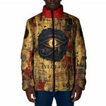 Bastet Egyptian Padded Jacket Eye of Ra Cat Goddess Lady of Dread Ancient Power
