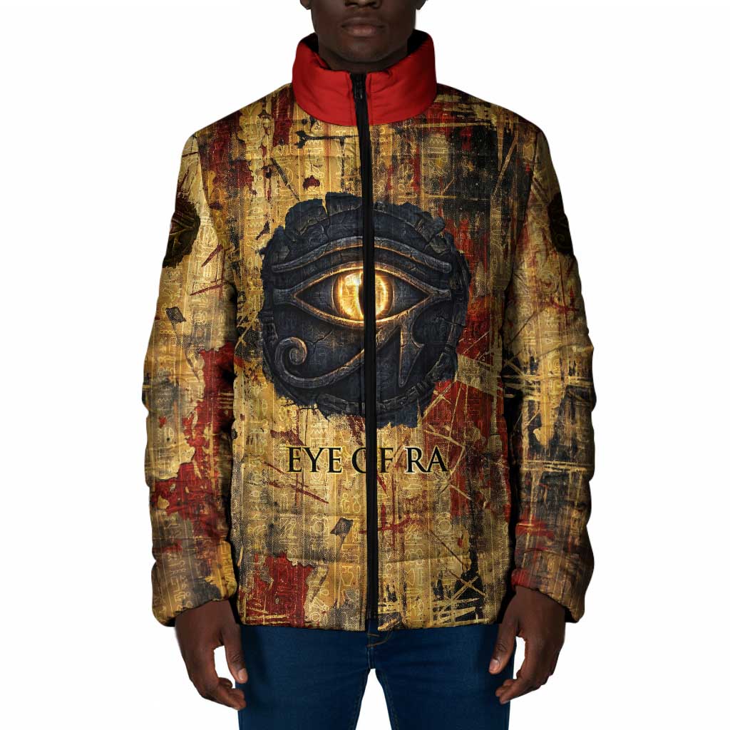 Bastet Egyptian Padded Jacket Eye of Ra Cat Goddess Lady of Dread Ancient Power