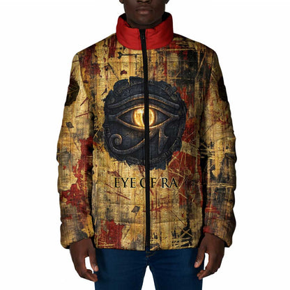 Bastet Egyptian Padded Jacket Eye of Ra Cat Goddess Lady of Dread Ancient Power