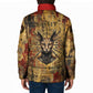 Bastet Egyptian Padded Jacket Eye of Ra Cat Goddess Lady of Dread Ancient Power