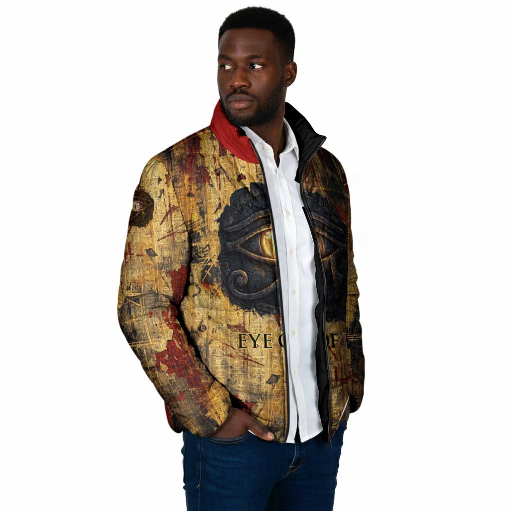 Bastet Egyptian Padded Jacket Eye of Ra Cat Goddess Lady of Dread Ancient Power