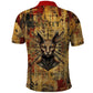 Bastet Egyptian Polo Shirt Eye of Ra Cat Goddess Lady of Dread Ancient Power
