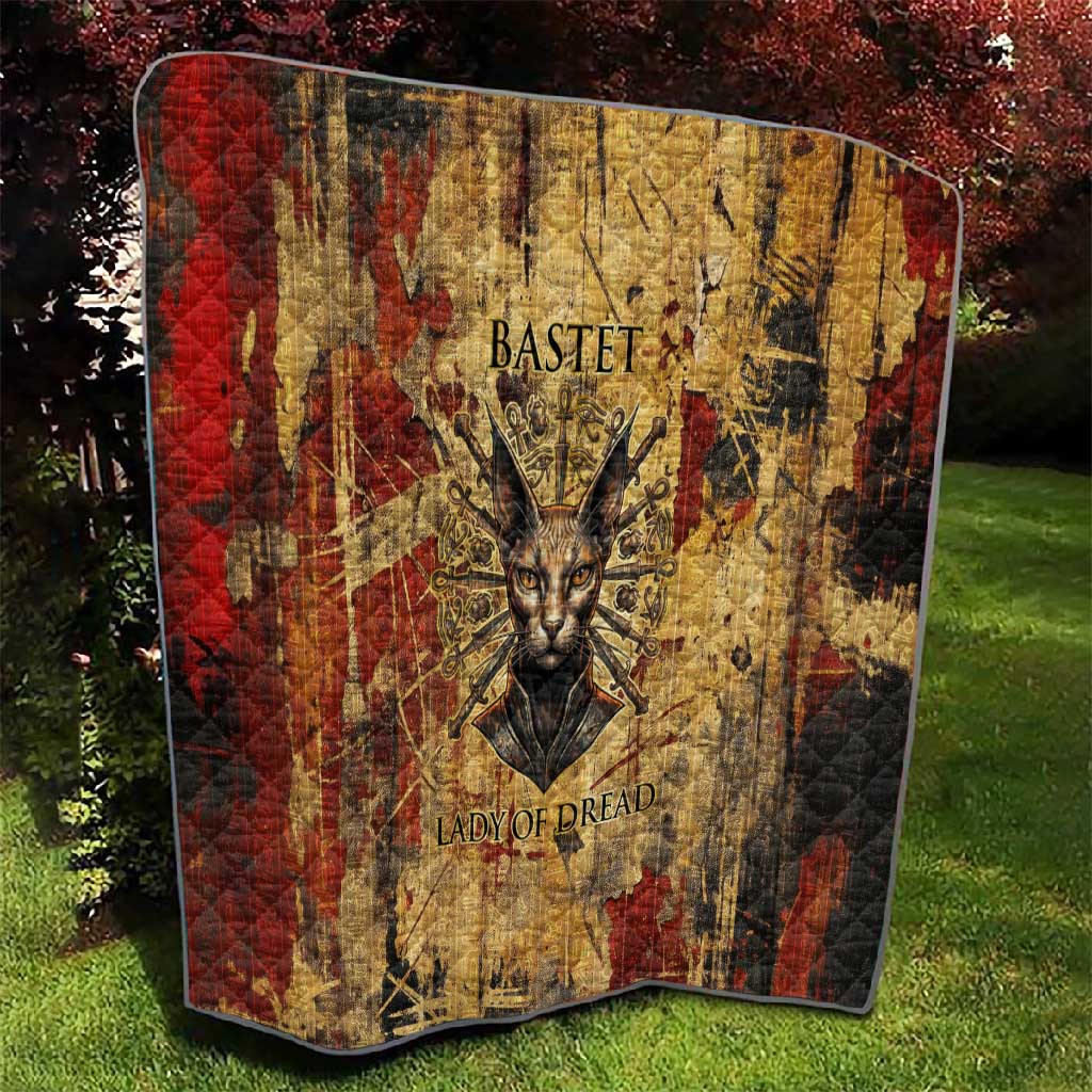 Bastet Egyptian Quilt Eye of Ra Cat Goddess Lady of Dread Ancient Power