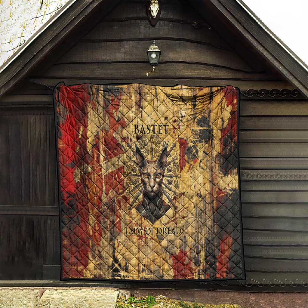 Bastet Egyptian Quilt Eye of Ra Cat Goddess Lady of Dread Ancient Power