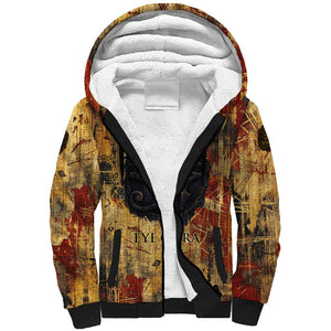 Bastet Egyptian Sherpa Hoodie Eye of Ra Cat Goddess Lady of Dread Ancient Power