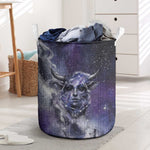 Bat Egyptian Laundry Basket Cow Goddess Celestial Face Horn Ring Gem Cosmic Starry Sky