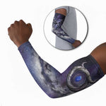 Bat Egyptian Arm Sleeves Cow Goddess Celestial Face Horn Ring Gem Cosmic Starry Sky