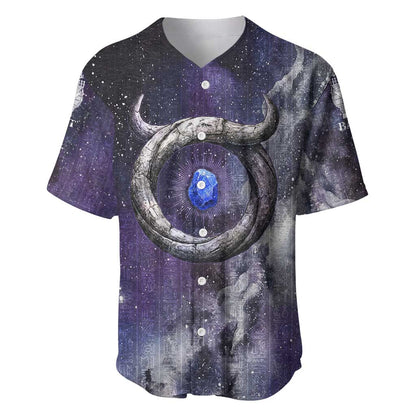 Bat Egyptian Baseball Jersey Cow Goddess Celestial Face Horn Ring Gem Cosmic Starry Sky