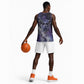 Bat Egyptian Basketball Jersey Cow Goddess Celestial Face Horn Ring Gem Cosmic Starry Sky
