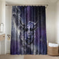 Bat Egyptian Bathroom Set Cow Goddess Celestial Face Horn Ring Gem Cosmic Starry Sky