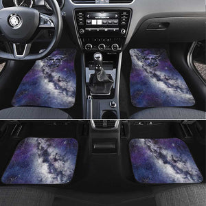 Bat Egyptian Car Mats Cow Goddess Celestial Face Horn Ring Gem Cosmic Starry Sky