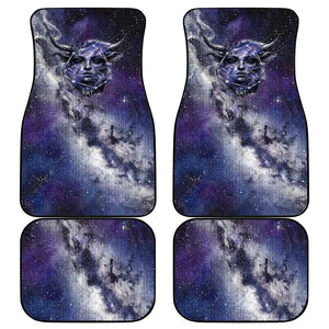 Bat Egyptian Car Mats Cow Goddess Celestial Face Horn Ring Gem Cosmic Starry Sky