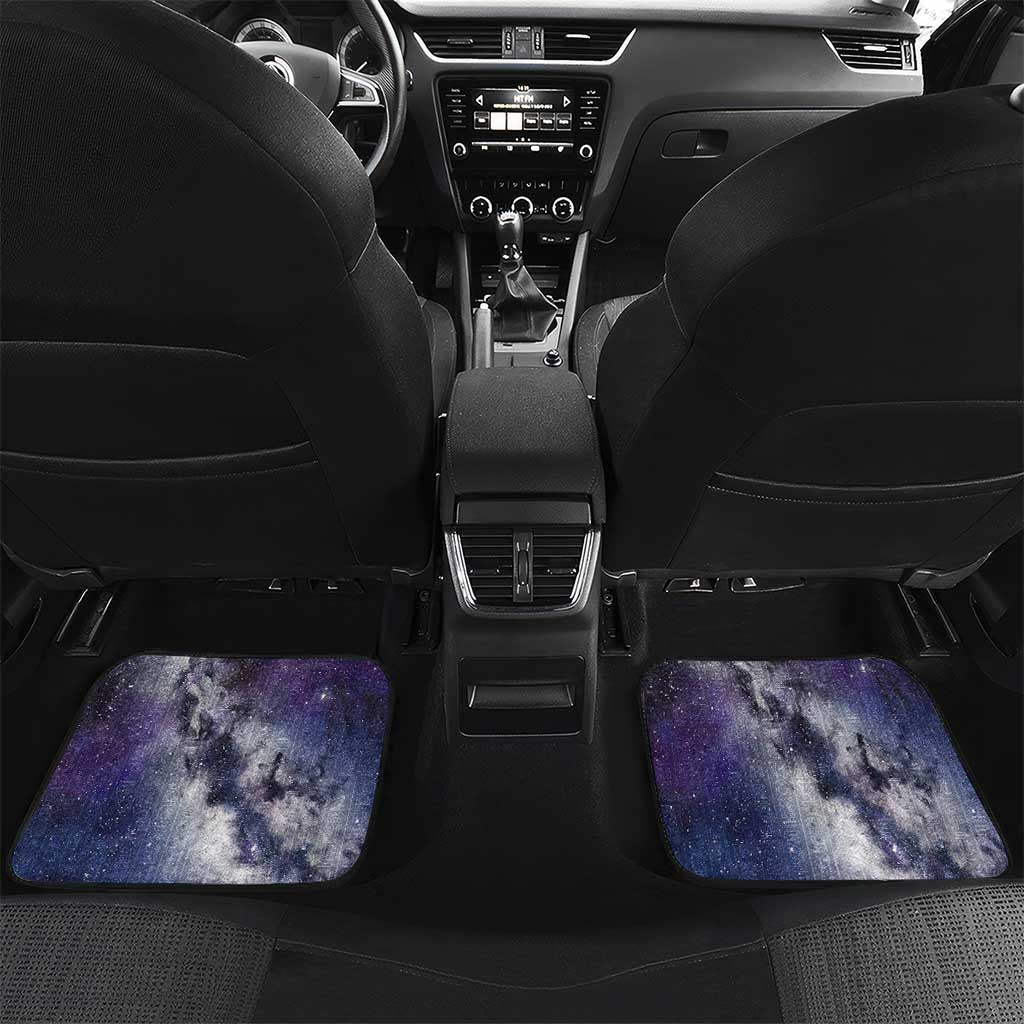 Bat Egyptian Car Mats Cow Goddess Celestial Face Horn Ring Gem Cosmic Starry Sky