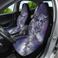 Bat Egyptian Car Seat Cover Cow Goddess Celestial Face Horn Ring Gem Cosmic Starry Sky