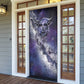 Bat Egyptian Door Cover Cow Goddess Celestial Face Horn Ring Gem Cosmic Starry Sky