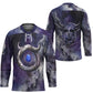 Bat Egyptian Hockey Jersey Cow Goddess Celestial Face Horn Ring Gem Cosmic Starry Sky