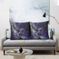 Bat Egyptian Pillow Cover Cow Goddess Celestial Face Horn Ring Gem Cosmic Starry Sky