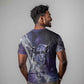 Bat Egyptian T shirt Cow Goddess Celestial Face Horn Ring Gem Cosmic Starry Sky