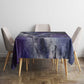 Bat Egyptian Tablecloth Cow Goddess Celestial Face Horn Ring Gem Cosmic Starry Sky