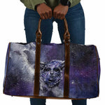 Bat Egyptian Travel Bag Cow Goddess Celestial Face Horn Ring Gem Cosmic Starry Sky