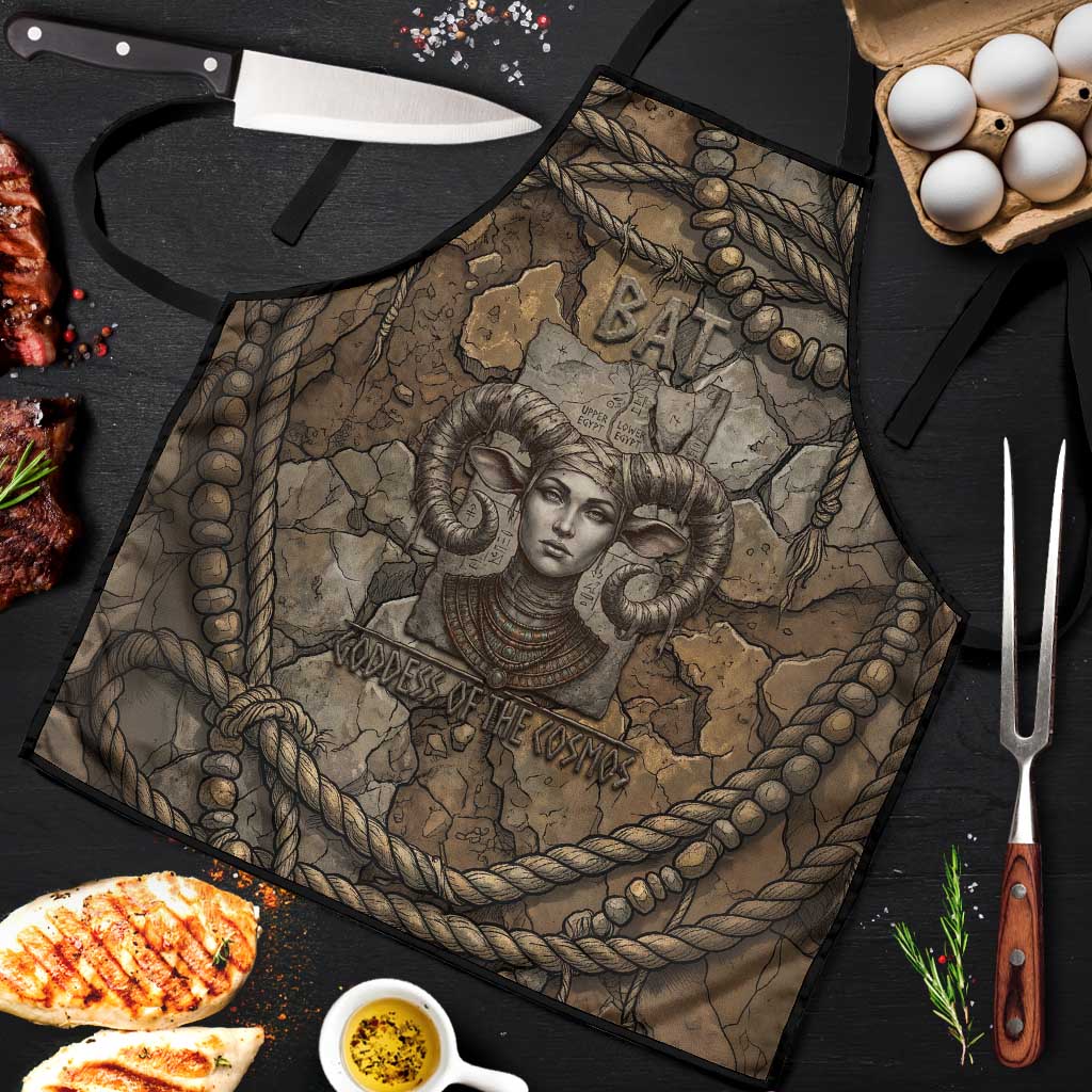 Bat Apron Goddess of the Cosmos Ancient Egyptian Cow Horns Stone