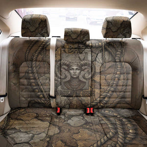 Bat Back Car Seat Cover Goddess of the Cosmos Ancient Egyptian Cow Horns Stone