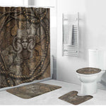 Bat Bathroom Set Goddess of the Cosmos Ancient Egyptian Cow Horns Stone