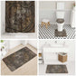 Bat Bathroom Set Goddess of the Cosmos Ancient Egyptian Cow Horns Stone