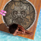 Bat Beach Blanket Goddess of the Cosmos Ancient Egyptian Cow Horns Stone