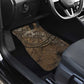 Bat Car Mats Goddess of the Cosmos Ancient Egyptian Cow Horns Stone
