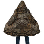 Bat Cloak Goddess of the Cosmos Ancient Egyptian Cow Horns Stone