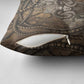Bat Pillow Cover Goddess of the Cosmos Ancient Egyptian Cow Horns Stone