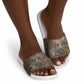 Bat Slide Sandals Goddess of the Cosmos Ancient Egyptian Cow Horns Stone