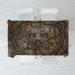 Bat Tablecloth Goddess of the Cosmos Ancient Egyptian Cow Horns Stone