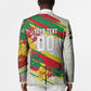 Personalized Ghana Football Blazer Soccer Player Kick - Floral Hibiscus