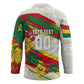 Personalized Ghana Football Hockey Jersey Soccer Player Kick - Floral Hibiscus