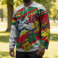 Personalized Ghana Football Hockey Jersey Soccer Player Kick - Floral Hibiscus
