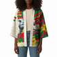 Personalized Ghana Football Kimono Soccer Player Kick - Floral Hibiscus