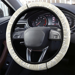 Ghana Football Steering Wheel Cover Soccer Player Kick - Floral Hibiscus