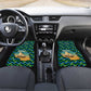 Tanzania Coastal Life Car Mats - Swahili Dhow Boat and Tribal Pattern
