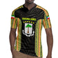 Equatorial Guinea Heritage Rugby Jersey - National Emblem and Tribal Zebra Print