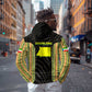Equatorial Guinea Heritage Zip Hoodie - National Emblem and Tribal Zebra Print