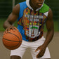 Equatorial Guinea Kente Sleeveless Zip Hoodie - Tribal Mask and National Coat of Arms - African Pride