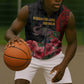 Equatorial Guinea Elephant Sleeveless Zip Hoodie - Hibiscus Flowers and Tribal Patterns - African Pride