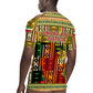 Equatorial Guinea Rugby Jersey - Lion Print and Traditional African Kente Patterns