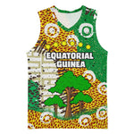 Equatorial Guinea Baobab Tree Basketball Jersey - Tribal Patterns and Heritage Quote TS04